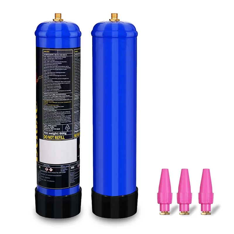 Various Flavors 0.95L N2O Cylinder Cream Whipper Charger Factory supply